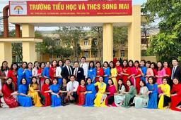 CÔNG ĐOÀN TRƯỜNG TIỂU HỌC & THCS SONG MAI TỔ CHỨC THÀNH CÔNG ĐẠI HỘI CÔNG ĐOÀN NHIỆM KỲ 2023 - 2028