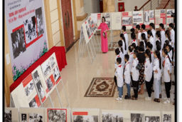 CẢM TRẢI NGHIỆM KHÔNG GIAN VĂN HÓA TRƯNG BÀY CHUYÊN ĐỀ:  “Chủ tịch Hồ Chí Minh - những nét phác họa chân dung”